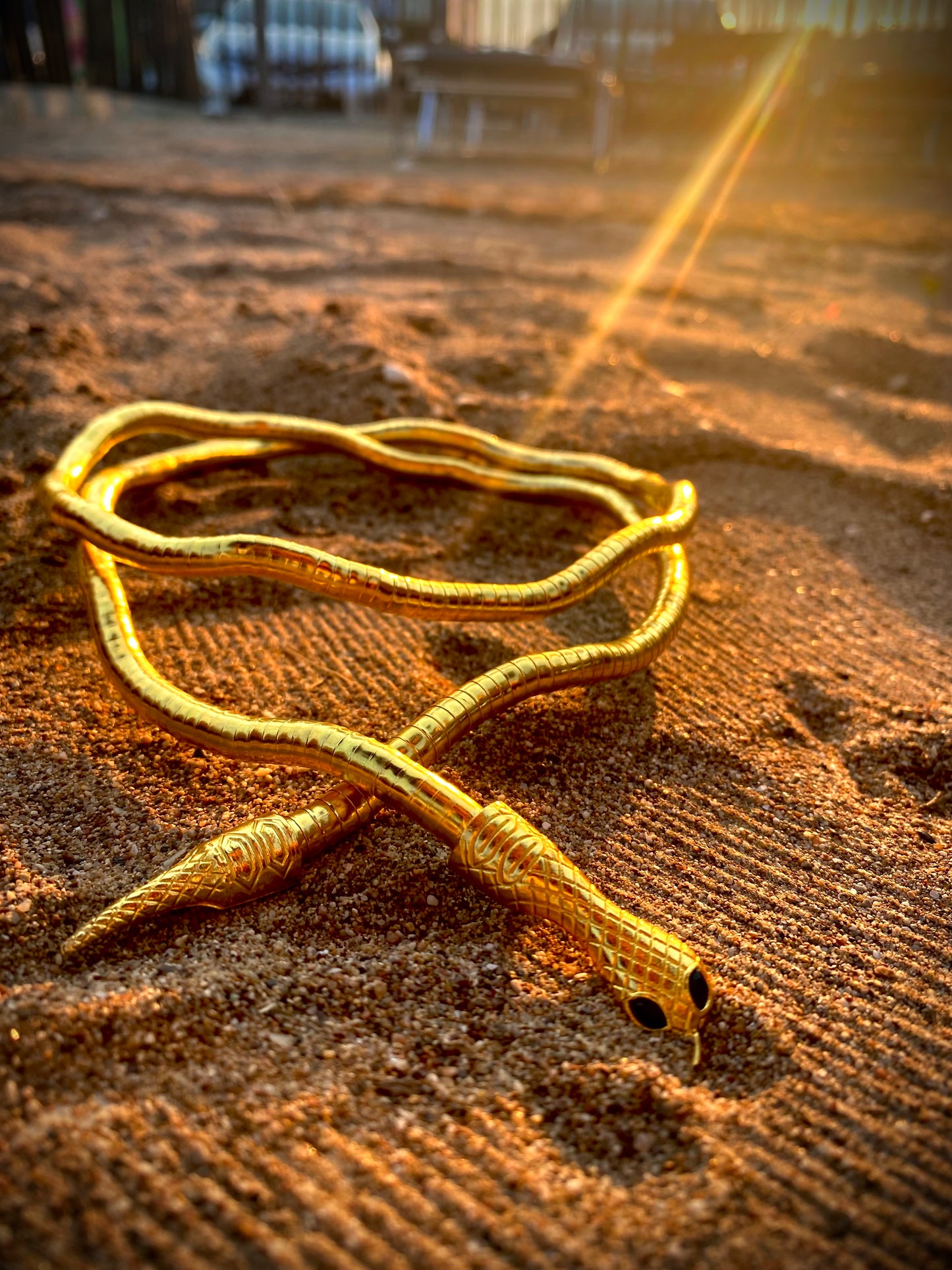 Κολιέ πολυμορφικο φιδι