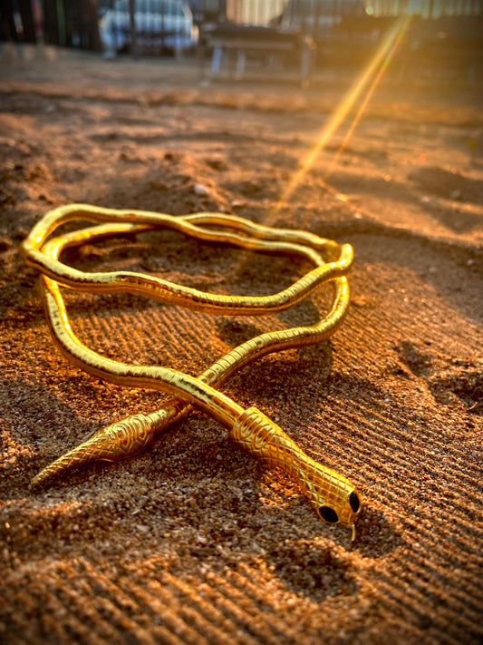 Κολιέ πολυμορφικο φιδι